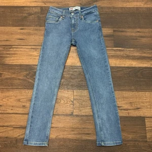 Levi’s 510 jeans boys size 8 regular skinny straight stretch adjustable waist - Picture 1 of 10