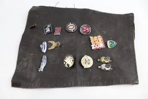 Motorcycle Biker Pins Enamel Badges Vintage Collection - Picture 1 of 6