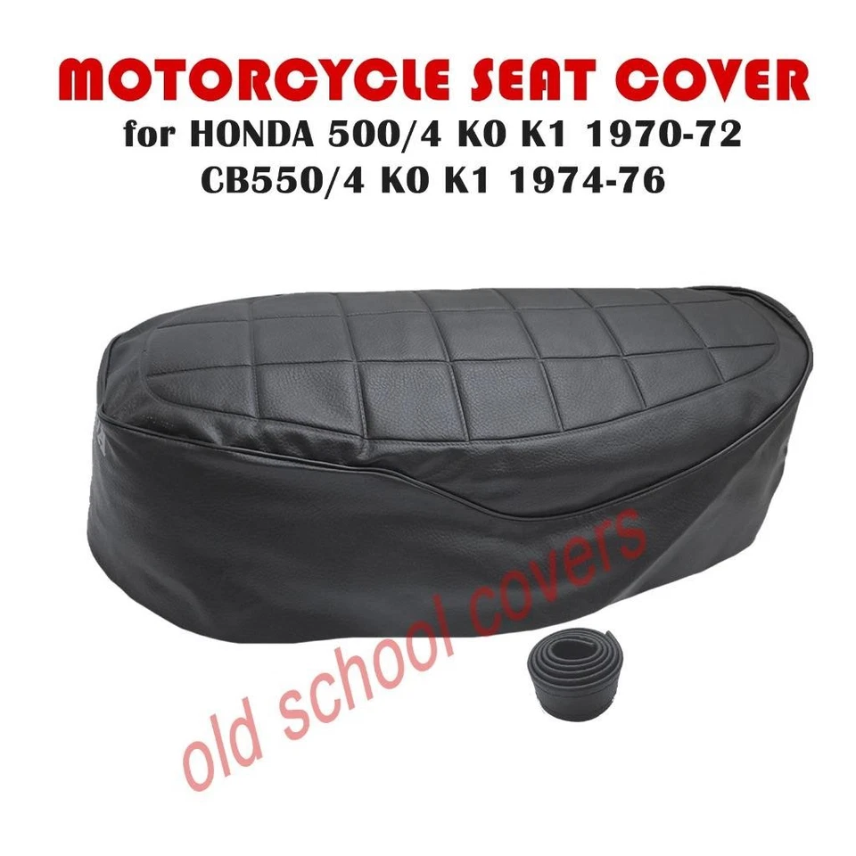 MOTORCYCLE SEAT COVER FITS HONDA CB500/4 CB500 FOUR  K0 70-72 CB550 K0 74-76 - Изображение 1 из 1