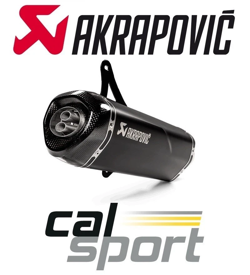 Akrapovic Exhaust Euro4 Approved Steel Black for PIAGGIO Vespa Gts300/gtv300 17
