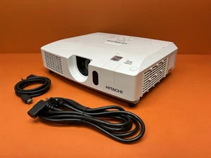 HITACHI CP-WX4021N HDMI Projector 4000 Lumens 3716 Lamp Hours - Picture 1 of 16