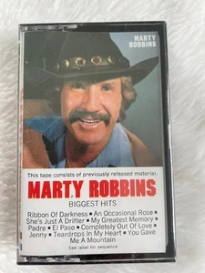 NEW - Marty Robbins Cassette Tape SEALED NOS BIGGEST HITS Vtg SHE'S A DRIFTER - Bild 1 von 1