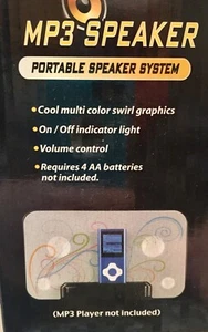 MP3 Speaker, Portable Speaker System! New In Box! - Picture 1 of 5