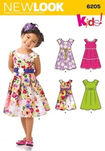 New Look Sewing Pattern 6205 Child's Dress - Picture 1 of 2