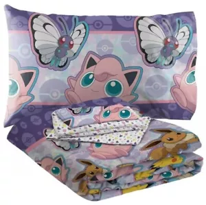 Pikachu "Friendly Battle" Kids Reversible Bed Set - W14733316647, AB0CCBZXMZY7 - Picture 1 of 9