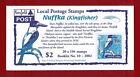2002 Norfolk Island Local Postage Booklet Nuffka (Kingfisher) SG SB16 MUH