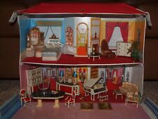 My Vintage Colonial Playsteel Dollhouse from the 1940s - Hooked on Houses