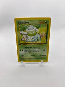 Pokémon Card - Bulbizarre (French) (1st Edition) - 44/102 - LP - Base Set - Picture 1 of 9