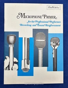 EV - Electro Voice Brochure - Microphone Primer - Picture 1 of 2