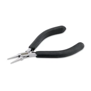 Alicates nariz redonda Beadalon Slim Line acero inoxidable asas negras - Imagen 1 de 1