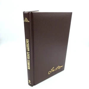 LOUIS L'AMOUR Leatherette Bantam SACKETT Vintage 1981 Padded Hardcover - Imagen 1 de 17