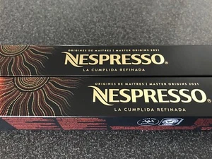 Nespresso Orig. Line La Cumplida Refinada Limited Ed. Capsules Master Origins  - Picture 1 of 4