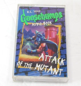 R.L. Stine Goosebumps Attack of the Mutant, Audio Book on Cassette - Imagen 1 de 4
