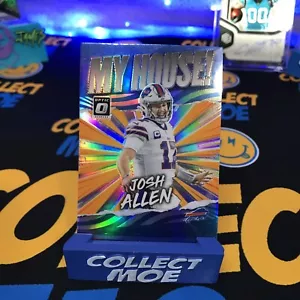 Josh Allen Donruss Optic My House Silver Prizm #MH-8 Buffalo Bills - Imagen 1 de 5