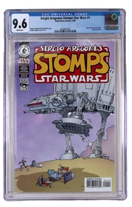 Sergio Aragonés Stomps Star Wars #1 (1997) CGC 9.6 WP  Key Dark Horse  Book Club - Picture 1 of 2