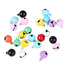 100 Mixed Color JINGLE BELLS ~Christmas~Beads Charms 6mm Decoration DIY Craft