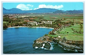 POSTAL Kauai Surf Kalapaki Beach Hawaii HI Campo de Golf Club de Tenis  - Imagen 1 de 2