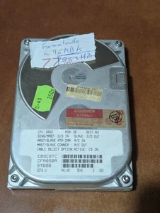 Disco Duro Conner CFA850A Hard Disk 853MB Rare - Bild 1 von 3