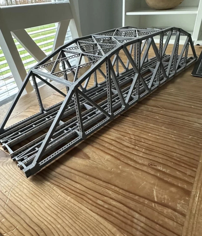 HO SCALE 31.5 Inch (232 Feet) ARCHED TRUSS BRIDGE  “ READ DESCRIPTION! - Image 1 of 4
