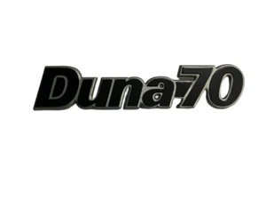 Sigla/Logo/Fregio Escritura Duna 70 Original Fiat 7610748 - Imagen 1 de 3