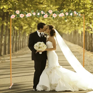 Large Balloon Arch Set Stand Base Frame Kit Birthday Wedding Party Decoration - Picture 1 of 13