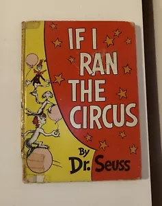 If I Ran The Circus by Dr. Seuss - Hardcover- Random House 1956 Vintage Original - Picture 1 of 5