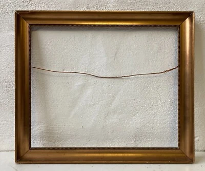 Picture Frame Vintage Gold Art Nouveau Profilrahmen Falzmaße 51,1 X 42,1 CM - Image 1 of 4