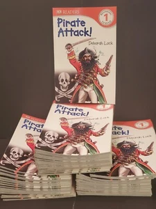 "Lot Of 59" Pirate Attack! DK Readers Paperback Book Deborah Lock 2014 - Picture 1 of 3