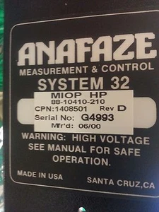 *NEW* ANAFAZE System 32 MIOP HP 88-10410-210 Rev D CPN: 1408501 UIC p/n 1408501 - Picture 1 of 4