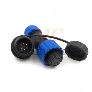 SD16 6Pin Waterproof Aviation Cable Connector,Electrical Power Wire Connector - Picture 1 of 7
