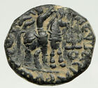 VIMA TAKTO Soter Megas 80AD Kushan India Empire Tetradrachm Greek Coin i93233
