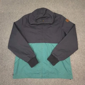 Element jacket Mens XLARGE blue Hoodie Long Sleeve Full Zip Winter Logo Size XL - Picture 1 of 11