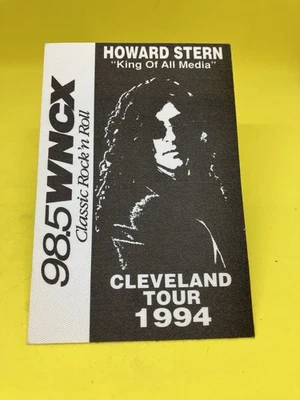 HOWARD STERN Cleveland Tour 1994-promoción pegatina especial SUPER RARA como nueva Foto 1 de 2