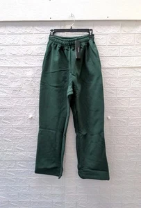 New Hours Men's Baggy Sweatpants Forest Green Sz S - Picture 1 of 11
