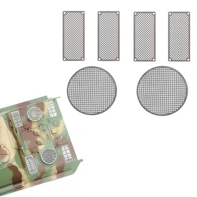 Protective Steel Metal Guard Mesh Kit for 1/16 Henglong Tank 3879 Panther Tank - Image 1 of 4