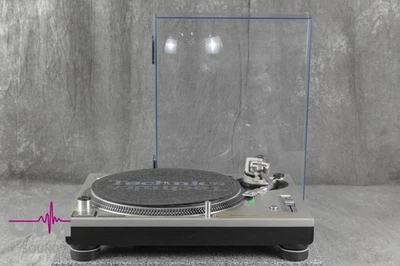 Technics SL-1200MK5 Silver Direct Drive DJ Turntable in Good Condition - Image 1 of 4
