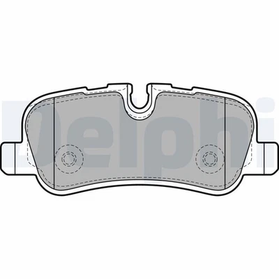 Disc Brake Brake Pad Set Delphi LP1936 Fits Land Rover Discovery Range Rover - Image 1 of 4