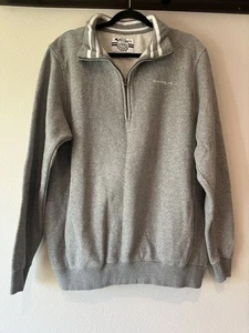 Mens Size XL - Champion Santa Fe 1/4 Zip Pullover Gray Sweatshirt - Picture 1 of 7
