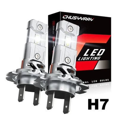 2 bombillas LED H7 blancas súper brillantes para Kawasaki Ninja 250R EX250J 2009-2012 Foto 1 de 4