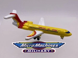 Micro Machines McDonnell Douglas DC-9 Sunset Air Lines Airliner Galoob LGTI - Picture 1 of 3