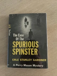 Perry Mason The Case of the Spurious Spinster-Erle Stanley Gardner 1961/HBDJ - Picture 1 of 12