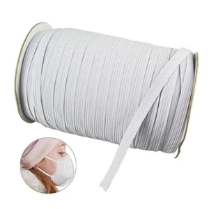 155 Yards Elastic Band Roll Cord For DIY Trim Spandex Make Face Cover String 3mm - Picture 1 of 12