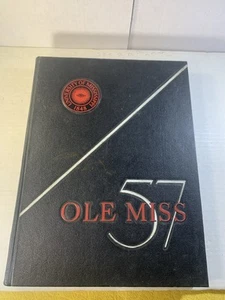 1957 Ole Miss Rebels Schuljahrbuch Eagle Day Mary Ann Mobley Gene Hickerson - Bild 1 von 24