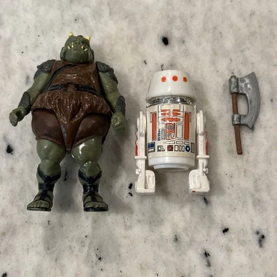 Gamorrean Guard ROTJ 1983 Винтажная Фигурка Kenner В комплекте и R5-D4 - Изображение 1 из 4