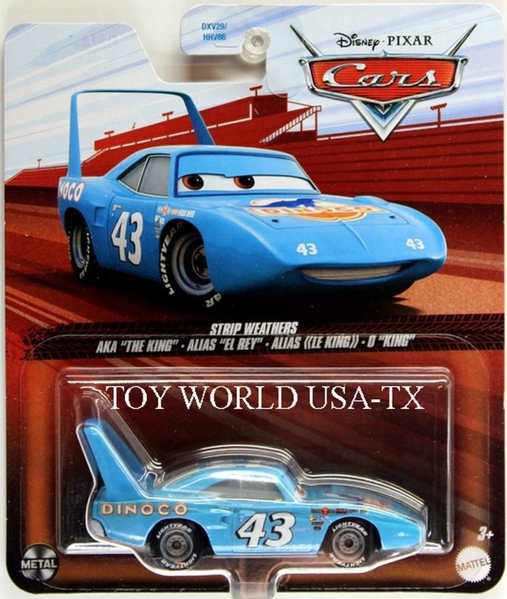 2024 迪士尼皮克斯汽车大道天气 AKA 国王杯赛车 泰国制造 — 第 1/1 张图片