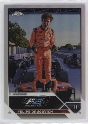 2023 Topps Chrome Formula 1 Celebrations Image Variation SP Felipe Drugovich - Image 1 of 2
