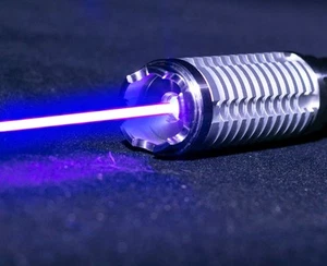 High Power Blue Laser light Pointer Burning Match Most Powerful Lazer pointer - Picture 1 of 5