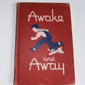 AWAKE and AWAY by Irwin, Tuttle & Kelver Vintage 1952 Children's Pre-School HC - Bild 1 von 8