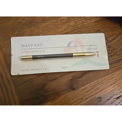 Mary Kay Eyebrow Pencil Chestnut Brown New In Package  .04 oz. Makeup  0892 - Image 1 of 3