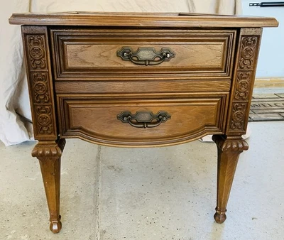 Mueble de mesa auxiliar vintage Philip Reinisch Co., modelo no. 152- ¡EXTREMADAMENTE RARO! Foto 1 de 4